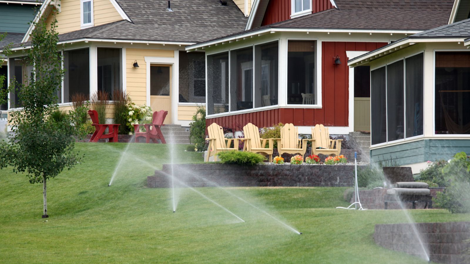 Irrigation service by Triple Landscaping in Savage, Minnesota