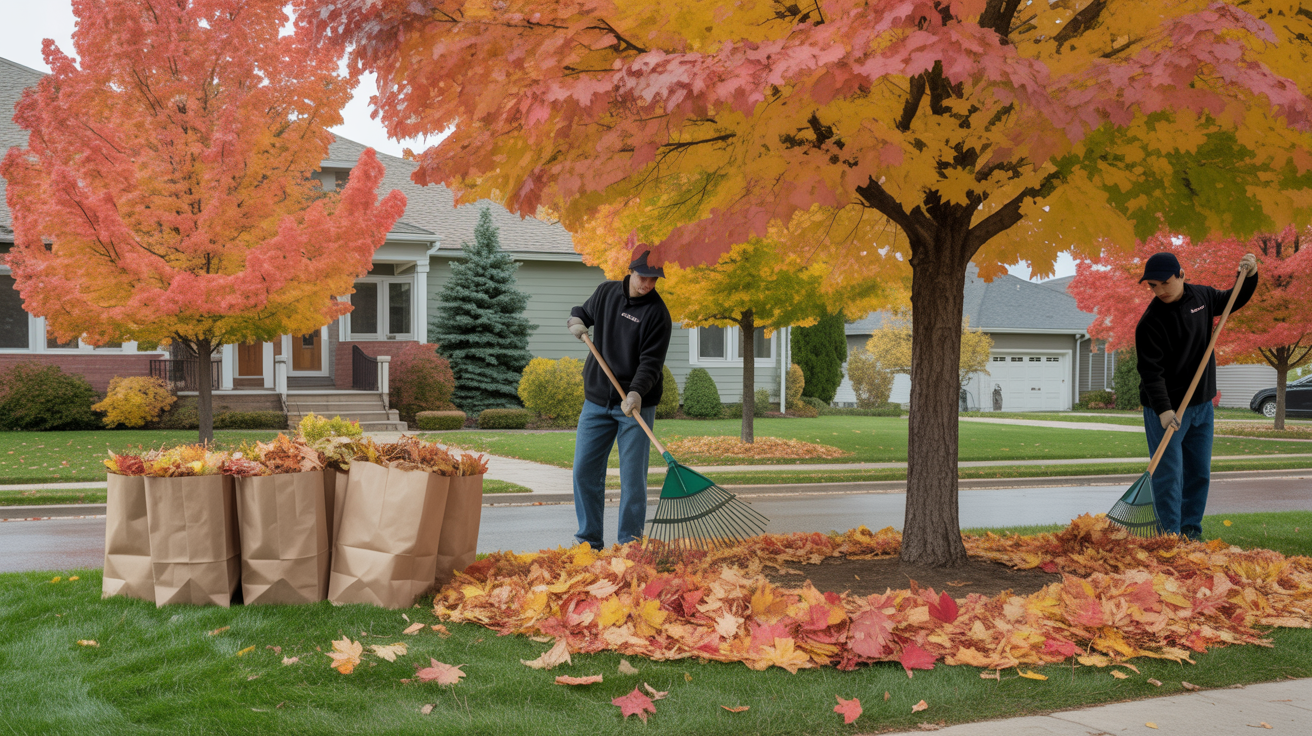Seasonal Cleanups service by Triple Landscaping in Savage, Minnesota